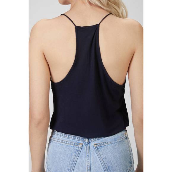 NEW CAMI NYC aggie tank in navy - Picture 2 of 2